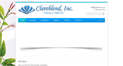 Desktop Screenshot of clareblend.info